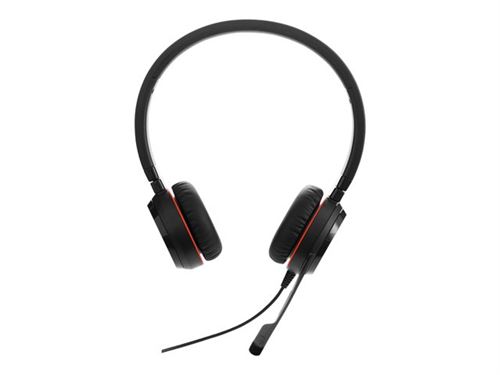 Jabra Evolve 30 II UC stereo - Micro-casque - sur-oreille - filaire - jack 3,5mm