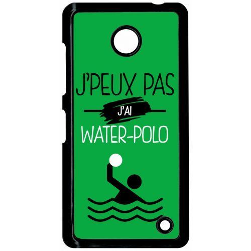 Coque nokia n630 j peux pas j ai water polo 11