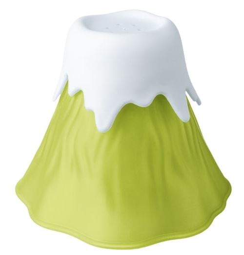 Balvi nettoyant pour micro-ondes Volcano 14 cm vert/blanc