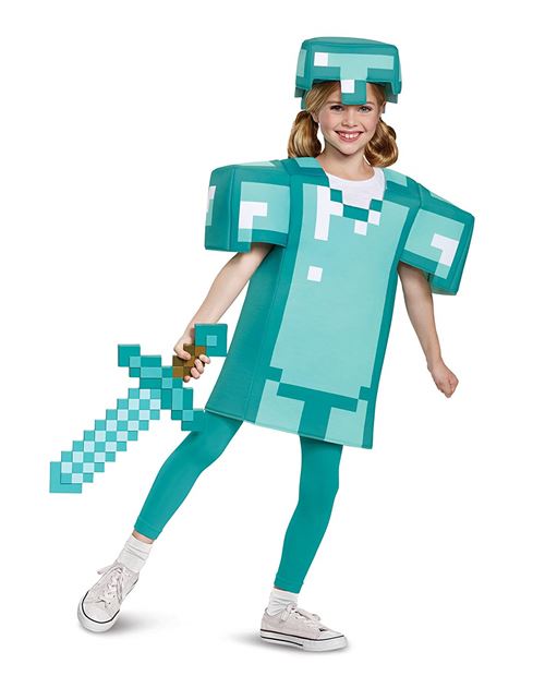Minecraft Replique En Plastique D Epee En Diamant Autre Deguisement Achat Prix Fnac