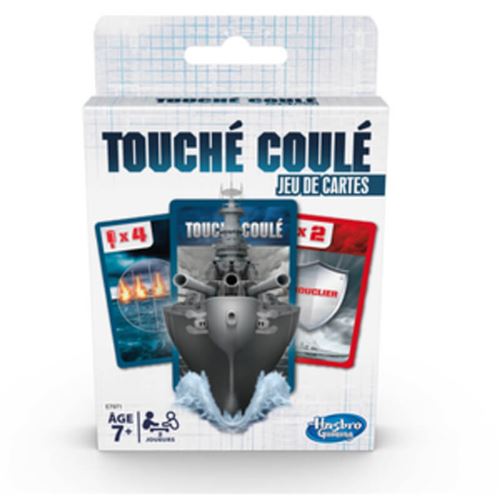 Touché-Coulé en jeu de cartes - Jeu de societe - Version française