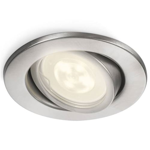Spot extérieur encastrable Fresco IP23 D10 cm - Inox