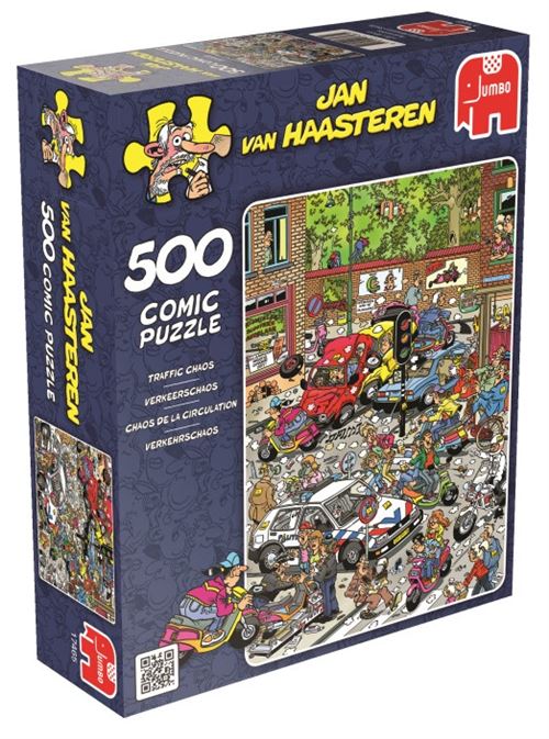 Jumbo Jan van Haasteren Traffic Chaos puzzle 500 pièces