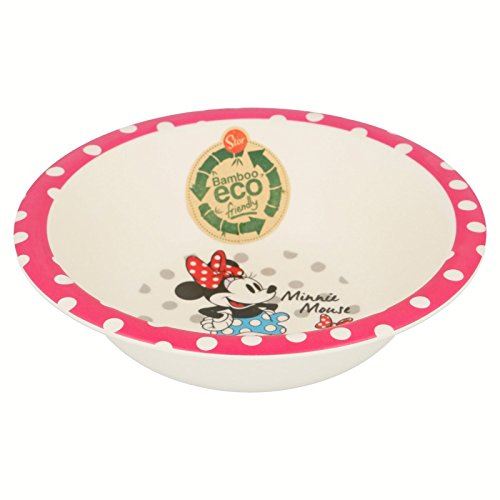 CUENCO DE BAMBU CON ORLA CON ORLA Minnie Mouse GLAM DOTS