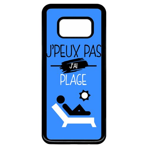 Coque samsung galaxy s8 j peux pas j ai plage 3