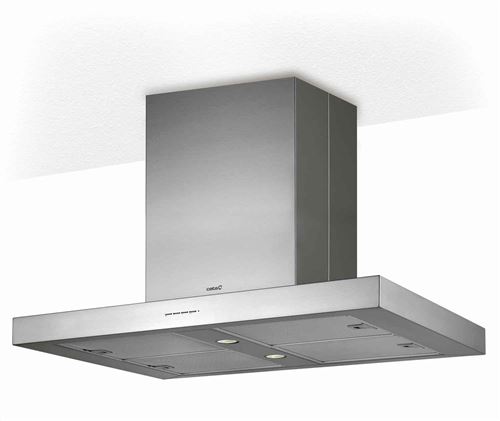 CATA Hotte ilot ISLA SYGMA 900 INOX 90cm