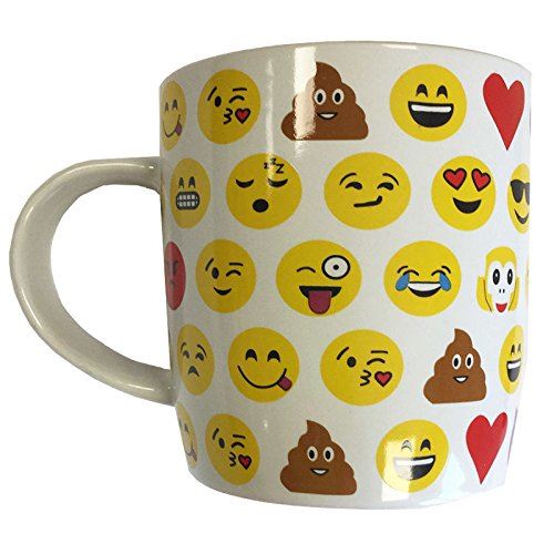 emoticonworld – Tasse MUG multiemoticon Blanc
