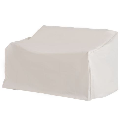 Housse de protection mobilier de jardin bâche étanche 140L x 84l x 56/94H cm oxford haute densité 600D beige