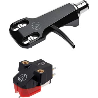 Audio Technica AT-VM95ML/H Headshell/Dual Moving Magnet Cartridge Combo Kit