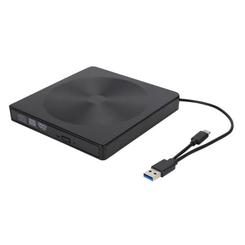 Lecteur Optique De Graveur De DVD Externe USB 3.0 Pour Win98 / Me / 2000 / Xp / Visata / Win7 / Win8 / Mac OS8.6