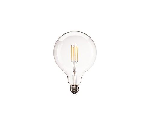 E27 led g125, 330°, 2700k, 806lm, variable
