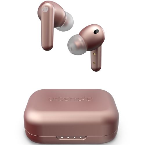 Urbanista London - Werkelijk draadloze koptelefoon met micro - inwendig - Bluetooth - actieve geluidsdemping - rosegoud