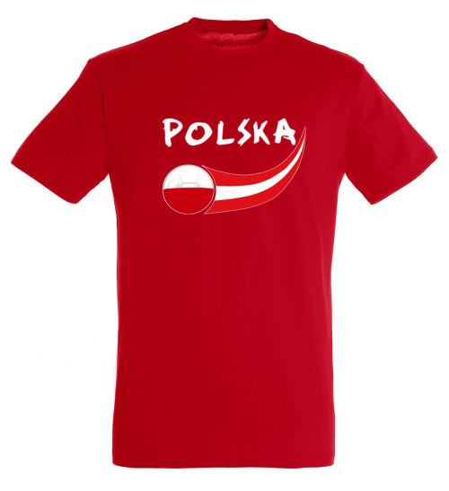 Supportershop Pologne T-Shirt Adulte, Rouge, FR : L (Taille Fabricant : L)