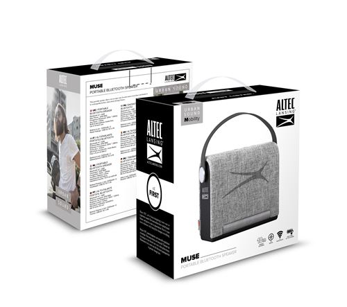 Enceinte Bluetooth d’intérieur MUSE Altec