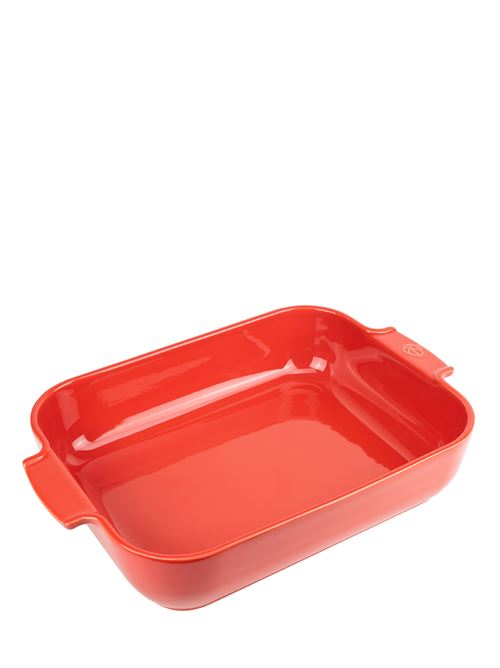 Peugeot - Plat four céramique rectangle rouge 40 cm - 16'