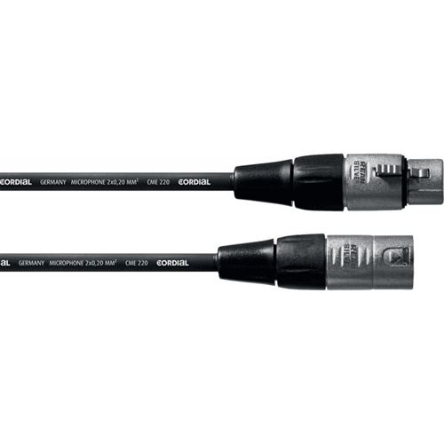 Cordial Cfm20fm - Câble Microphone Xlr Mâle-Xlr Femelle 20 M