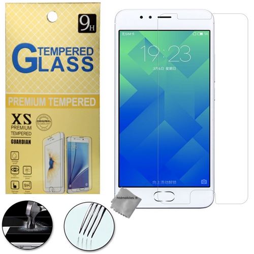 Film de protection vitre verre trempe transparent pour Meizu M5C