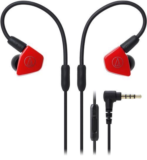 Audio-Technica ATH-LS50iS - Écouteurs intra-auriculaires Rood