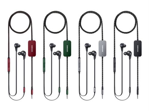 Samsung Eo-Ig950 - Écouteurs avec Micro - Intra-Auriculaire - Filaire - Suppresseur De Bruit Actif - Jack 3,5Mm - Noir