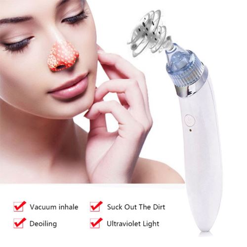 Équipement efficace de retrait de Blackhead de nettoyeur de tête noire de beauté