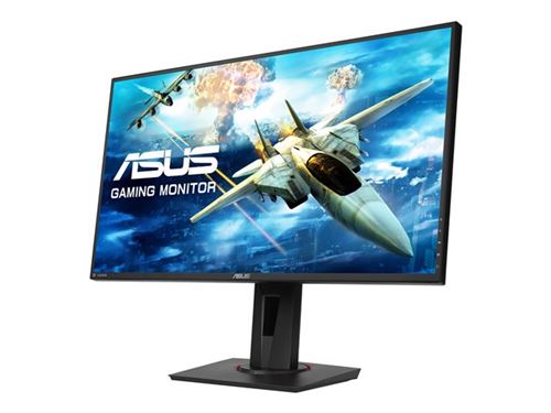 ASUS VG278QR - Écran LCD - 27 - 1920 x 1080 Full HD (1080p) - TN - 400 cd/m² - 1000:1 - 0.5 ms - HDMI, DVI-D, DisplayPort - haut-parleurs - noir