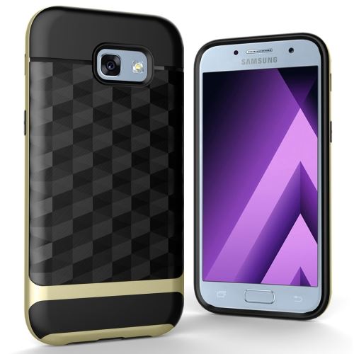 Galaxy A5 (2017) Coque Protection TPU Combinaison Effet Diamant Doré ALS51365