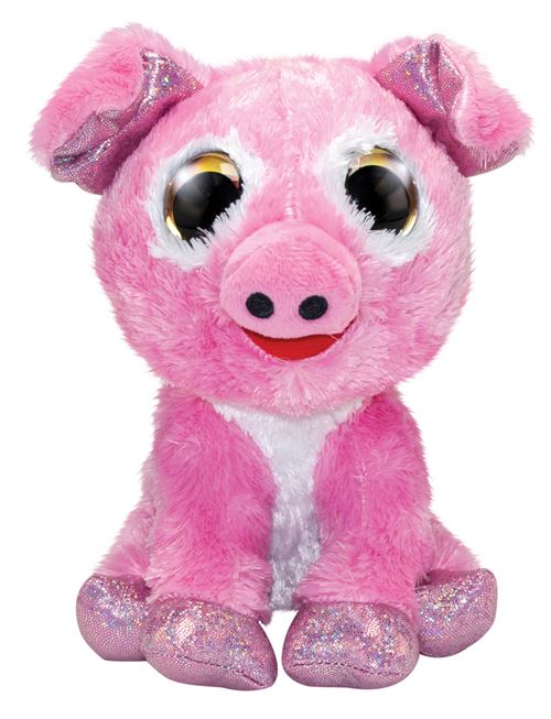 Lumo Stars peluche en peluche Lumo Pig Piggy15 cm rose