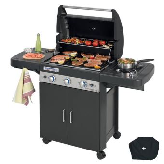 Barbecue a gaz grill et plancha campingaz ls dark 3 classic Barbecue gaz grill et plancha CAMPINGAZ LS DARK 3 Classic