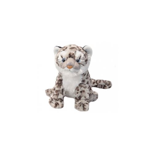 Wild Republic Gris Peluche Cuddlekins Leopard Des Neiges 30 Cm