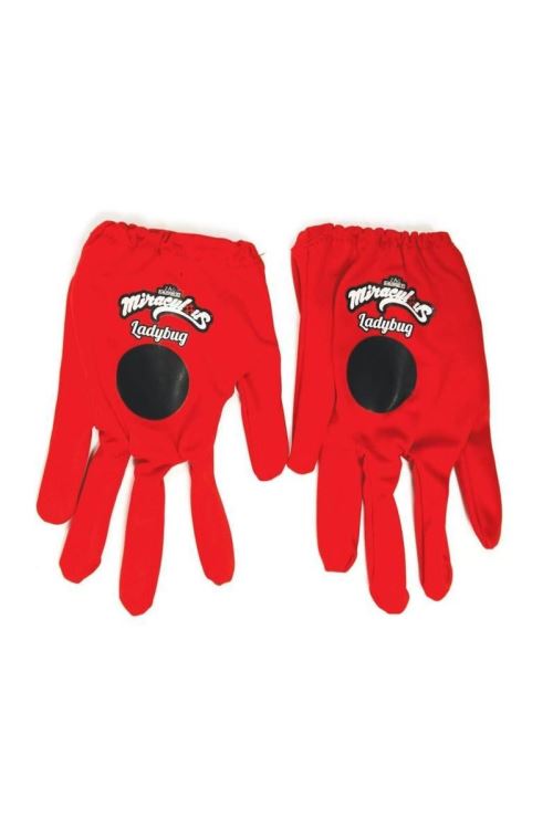 Gants Miraculous Ladybug Rouge et Noir