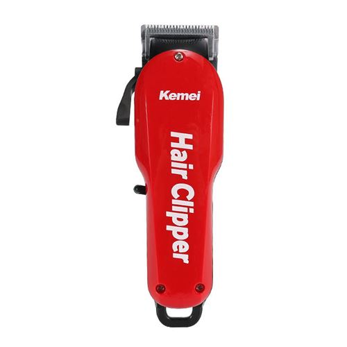 KM-706Z Tondeuse à cheveux Maison sans fil électrique-rouge