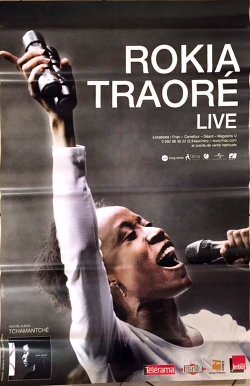 Rokia Traoré - 80x120 cm - AFFICHE / POSTER