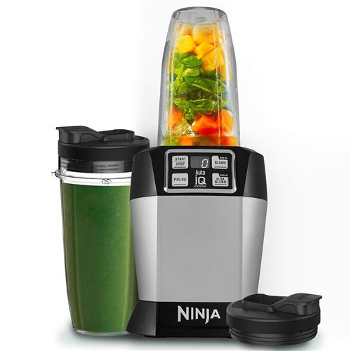 Nutri Ninja Mixeur Individuel avec Auto-IQ 1000W - BL480EU