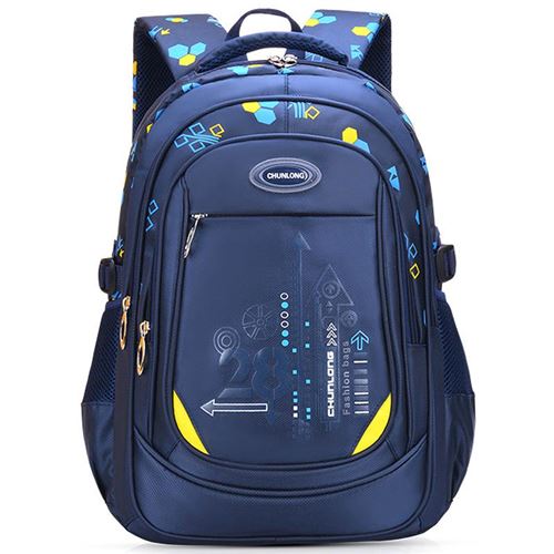 Sac À Dos Étanche Bleu Enfants Garçons Filles Grande Capacité