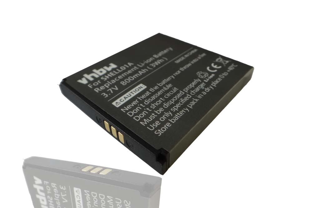 Vhbw Batterie remplacement pour Doro E383450, E383451 pour smartphone (700mAh, 3,7V, Li-ion
