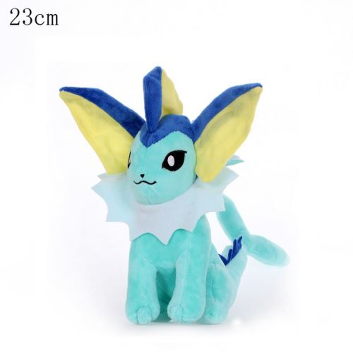 Peluche Vaporeon Pokémon 23cm-bleu