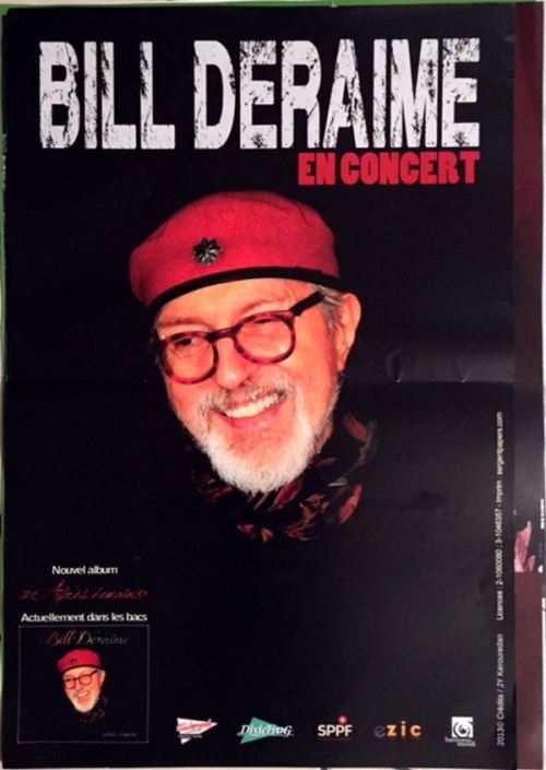Bill Deraime - 59x42 cm - AFFICHE / POSTER