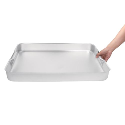 Plat à rôtir aluminium vogue 610(l) x 455(p)mm