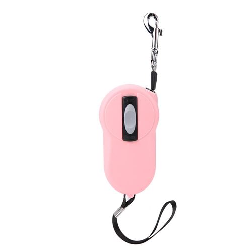 Comparer les prix de Corde de traction Laisse pour chien rétractable - Bande réfléchissante en nylon (rose)