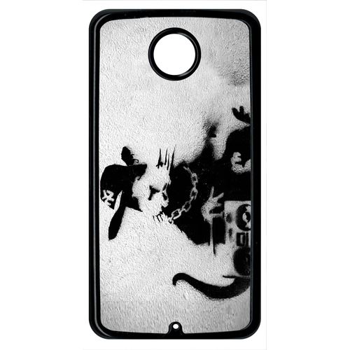 Coque Kangourou Hip Hop Compatible Google Nexus 6 Transparent