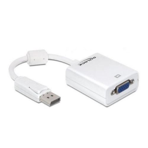 Adaptateur VGA Femelle à Displayport Male - Accessoire PC connectique