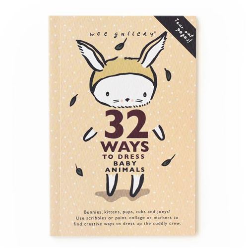 Cahier d'activité - Bébés animaux - 32 ways to dress