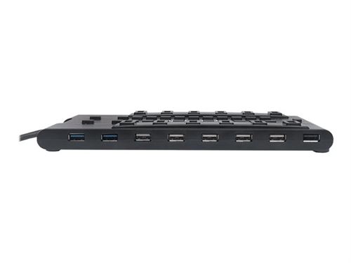 Manhattan mondohub ii 5000mbit s noir hub & concentrateur (163606)