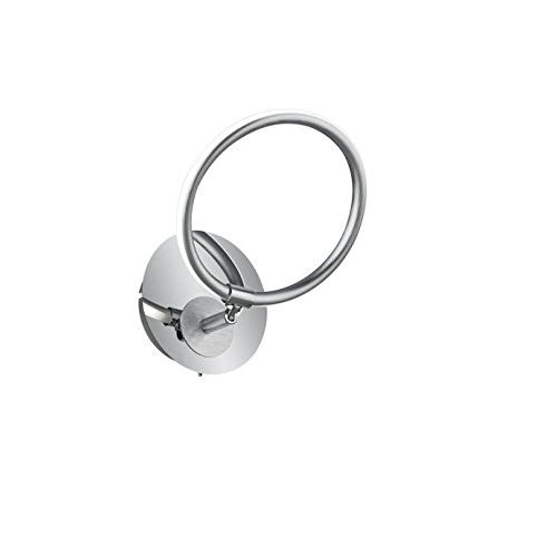 Lampe murale led olympus mobile avec interrupteur, chrome poli, trio leuchten