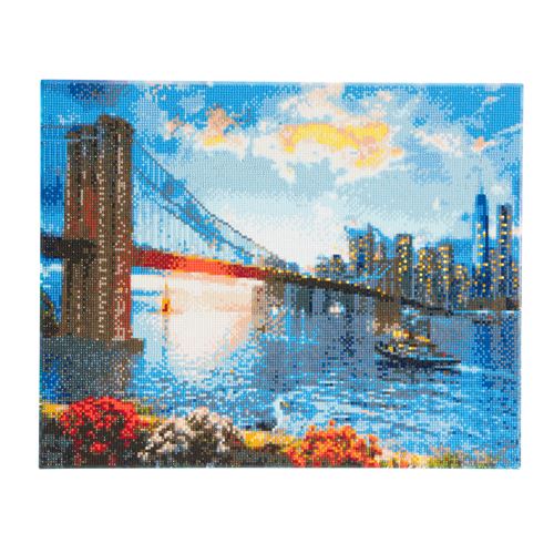 Kit de peinture de diamants Art Craft Buddy Crystal New York 40x50 cm