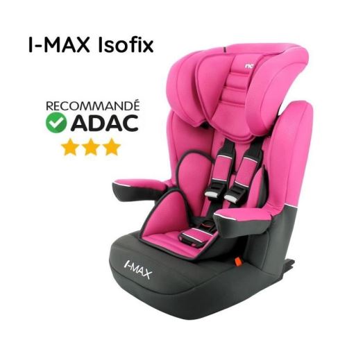 NANIA Siege auto I Max luxe isofix Groupe 1-2-3 - Rose