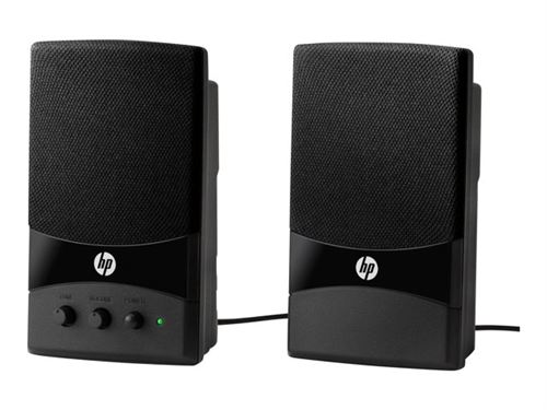 Haut-parleurs Stéréo USB MCL HP-USB2/4 | Puissance 2W X 2 | Alimentation Via USB | Entrée Jack 3.5 Mm