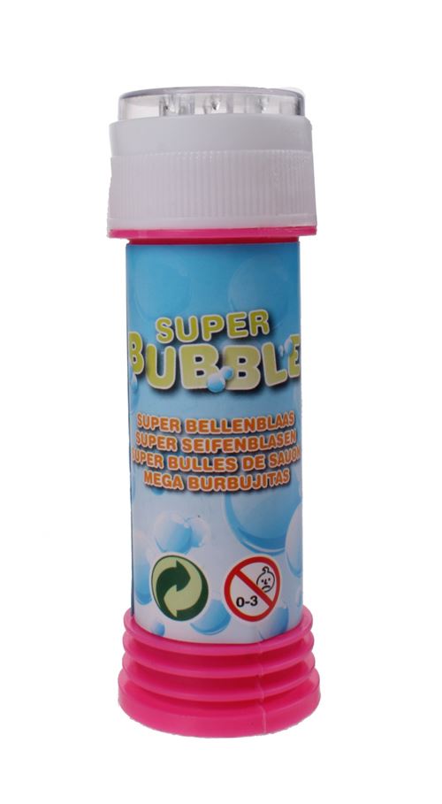 Johntoy Aqua Fun vessie à bulles avec jeu 50 ml rose