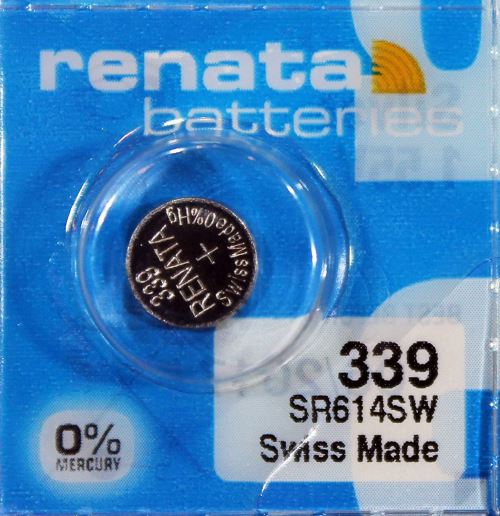 Blister de 1 Pile bouton oxyde argent X339 SR614SW