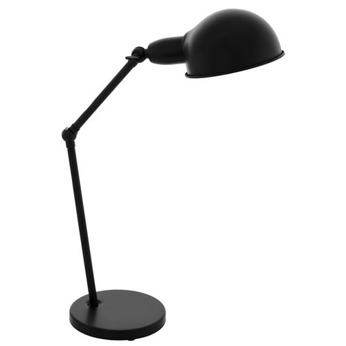 EGLO Lampe de table Exmoor Acier Noir